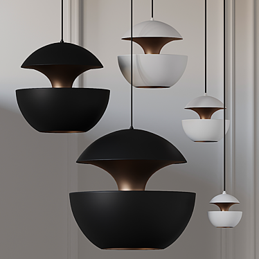 Sunshine Pendant Light by Balas 3D model image 1 