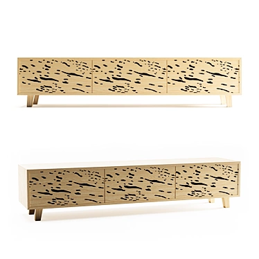 TV rack Archpole NATURALE