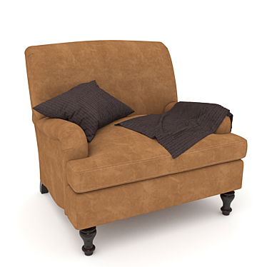 Elegant Culver Chair - Timeless Comfort 3D model image 1 