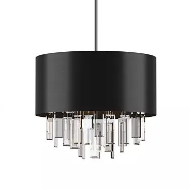 Elegant Glint Pendant Light 3D model image 1 