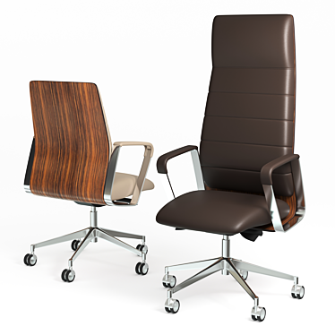 Sleek Seating Solution: Directa 3D model image 1 