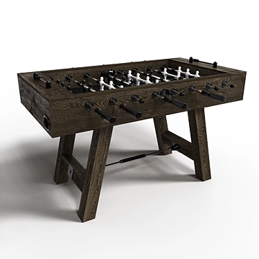 Pottery Barn Foosball Table: Stylish & Fun 3D model image 1 