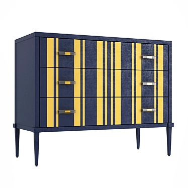 Cynthia Rowley Parker Chest of Drawers | Hooker Furniture 3D model image 1 