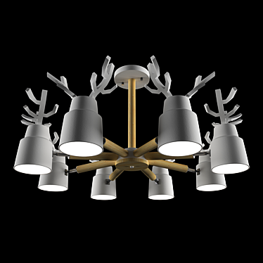 Hanging chandelier DEER BABY