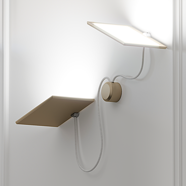 Elegant Italian Wall Sconce 3D model image 1 