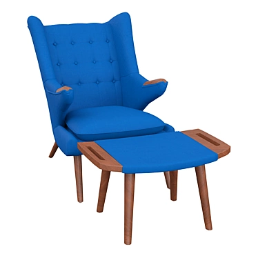 Elevate Your Space: Carrera Wingback 3D model image 1 