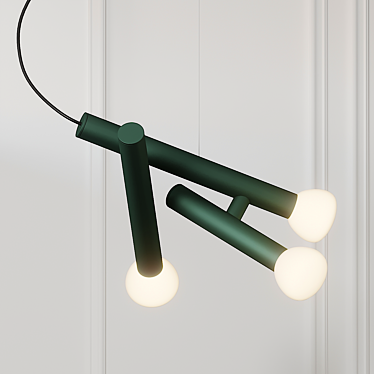 Elegant PARC 04 Pendant: Lambert & Fils 3D model image 1 