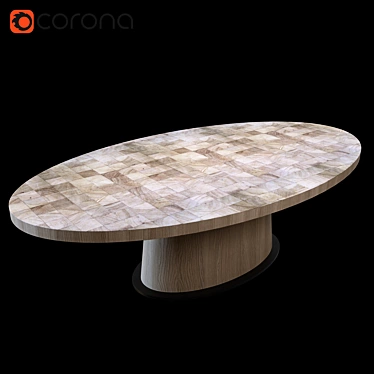 Van Rossum KOPS OVAL TABLE