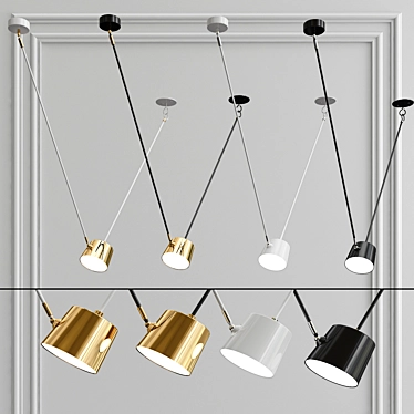 Demarkt Hartvig 717010201 LED Chandelier 3D model image 1 