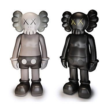 Collectible Kaws Toys H35cm 3D model image 1 