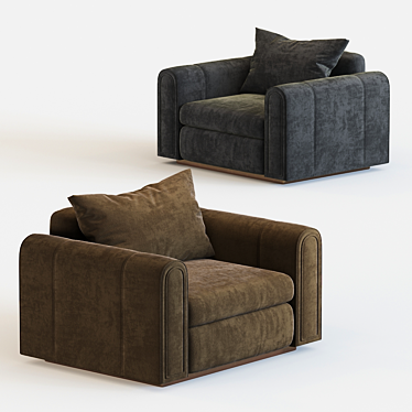 Luxurious Ludovica Mascheroni Armchair 3D model image 1 