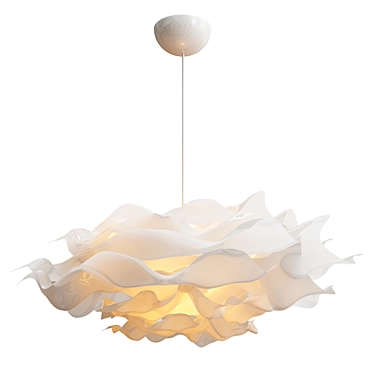 Krusning Pendant Lamp: Designer Shade 3D model image 1 