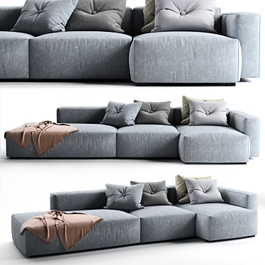 Cozy Comfort: MAGS SOFT Sofa 3D model image 1 