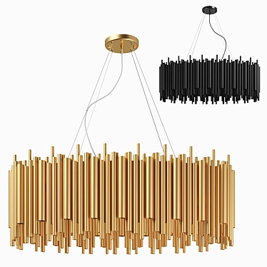 Savona Lightstar Chandelier 3D model image 1 