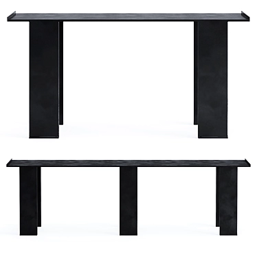 Elegant Liaigre Dogue Console 3D model image 1 