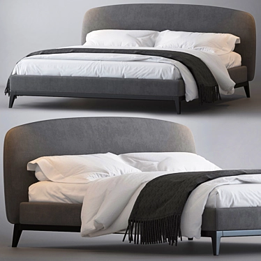 Elevate Your Sleep: Olivier by Flou 3D model image 1 