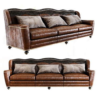 Classic Elegance: Whittemore Sherrill Sofa 3D model image 1 