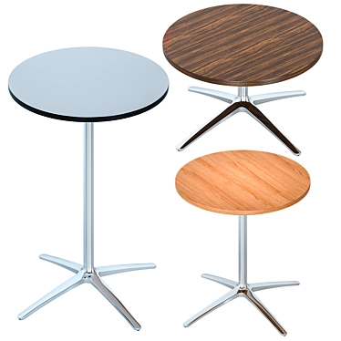 Sleek Design Axis Tables 3D model image 1 
