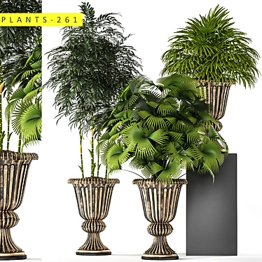 Lush Greens- 3D Plants Collection 3D model image 1 
