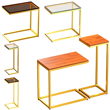 Elegant MONE Coffee Table 3D model image 1 