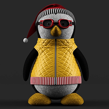 Cozy Fur-Enabled Hugsy: 18" Height, Modifiers Included 3D model image 1 