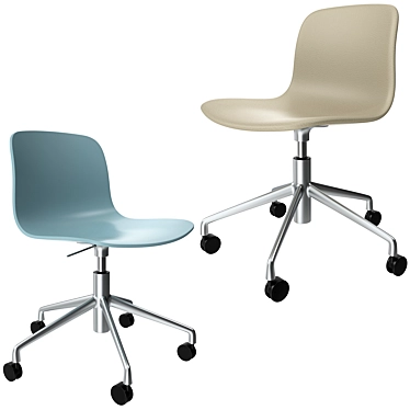 Hay ACC 50-51: Height-Adjustable Chair 3D model image 1 