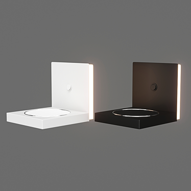 Zanzibar LED Wireless Charging Bra 3D model image 1 