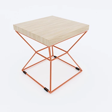 Modern Cube-S Coffee Table 3D model image 1 