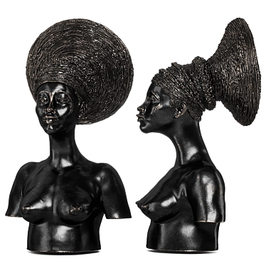 1931 Malvina Hoffman Bronze Sculpture 3D model image 1 