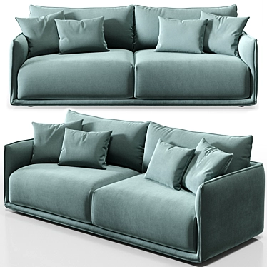 SP01 MAX Sofa: Innovative Design, Maximum Comfort 3D model image 1 