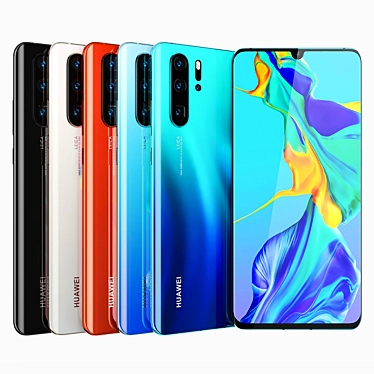 Huawei P30 Pro: Capture Stunning Moments 3D model image 1 