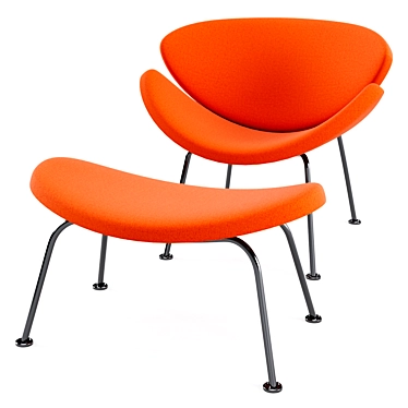 Artifort Orange Slice Chair 3D model image 1 