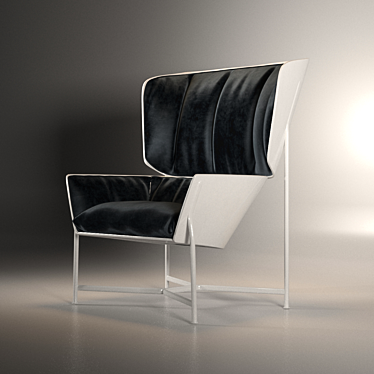 Stylish Urban Chair 3D model image 1 