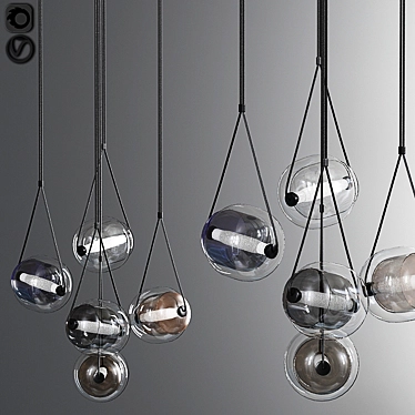 Brokis Capsule Pendant Light 3D model image 1 