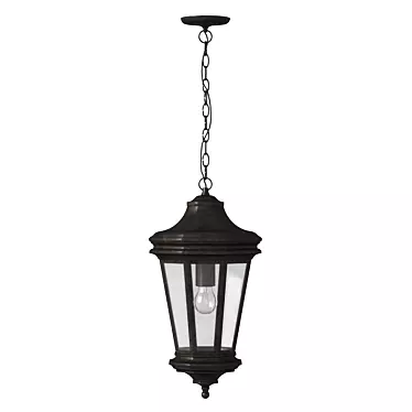 Urban Glow Pendant Light 3D model image 1 