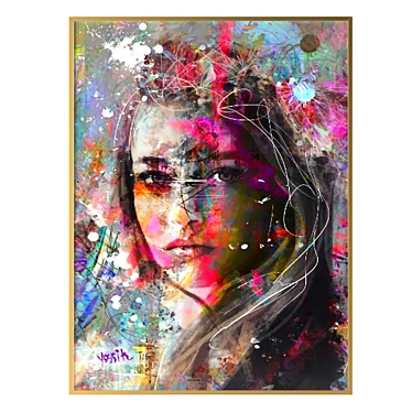 Ethereal Gaze Frame 3D model image 1 
