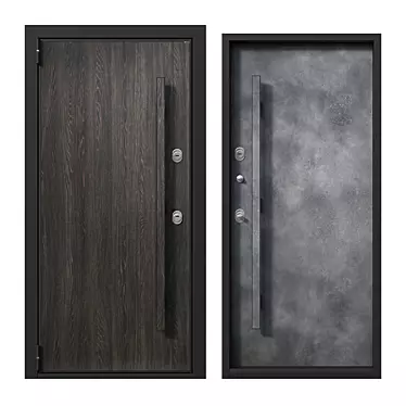 Ultimate Secure Doors 3D model image 1 