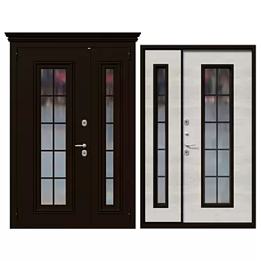 Securemme Portalle: Innovative Door Solutions 3D model image 1 