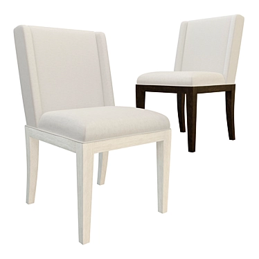 Modern Horizon Dining Chair – Stylish and Sturdy 3D model image 1 