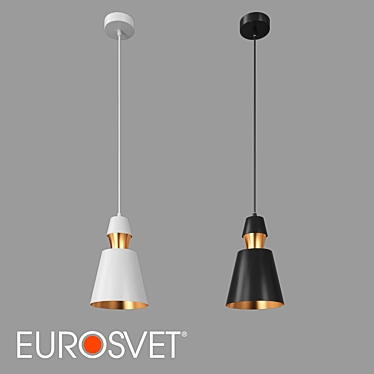 Elegant OM Pendant - Eurosvet 50172/1 3D model image 1 