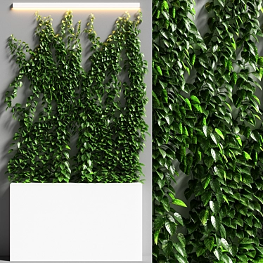 Vertical Garden 08 - Indoor/Outdoor Greenery Solution 3D model image 1 