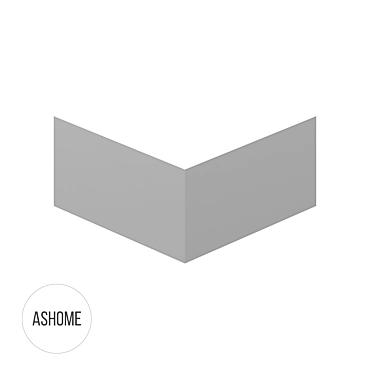 ASHOME 3D Wall Tile: Modern, Stylish, Durable 3D model image 1 