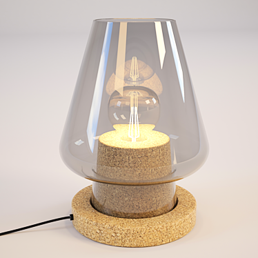 Paulmann Iben: Elegant Table Lamp 3D model image 1 