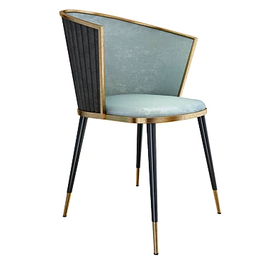 Sleek Contemporary Chair - 3dsmax & obj File 3D model image 1 