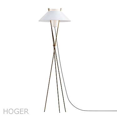 Hoger 2013: Stylish Design Lamps 3D model image 1 