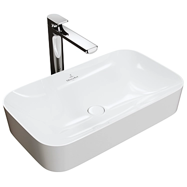 Villeroy & Boch Finion: Elegant Countertop Sink 3D model image 1 