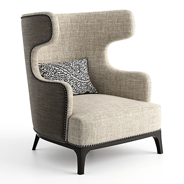 Luxury Visionnaire IPE Cavalli Single Katie Armchair 3D model image 1 