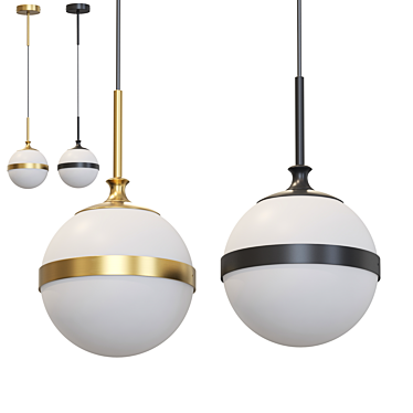 GIRA ONE Pendant Lamp 3D model image 1 