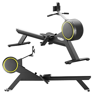 Ultimate Rowing Experience: Technogym SKILLROW 3D model image 1 