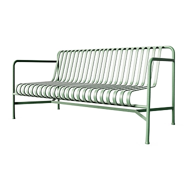 Contemporary Lounge Sofa for Ultimate Comfort 3D model image 1 